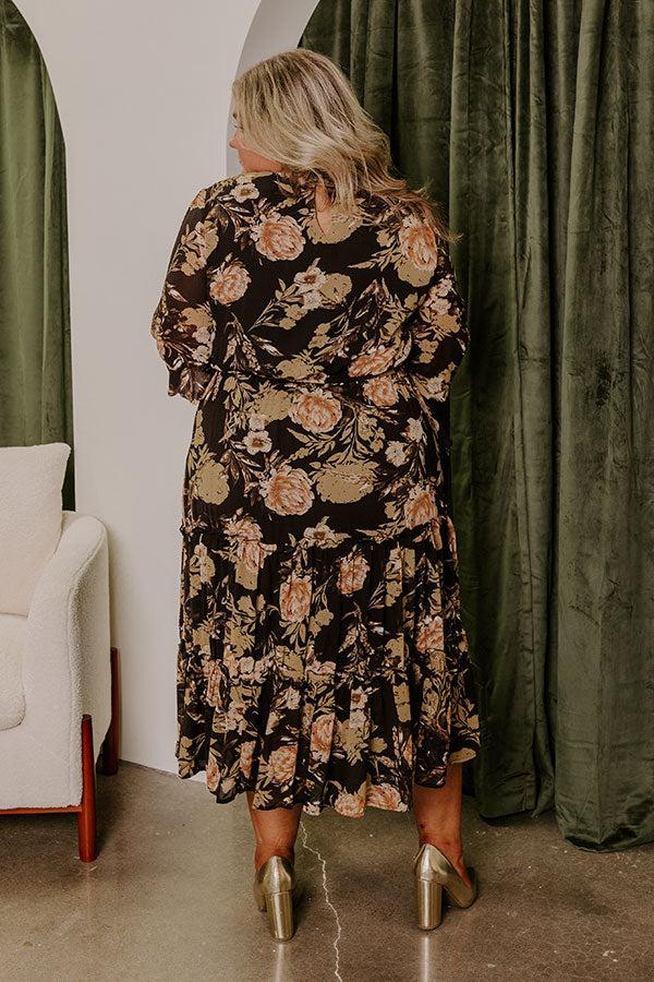 Impressions Ethereal Moments Floral Midi Curves