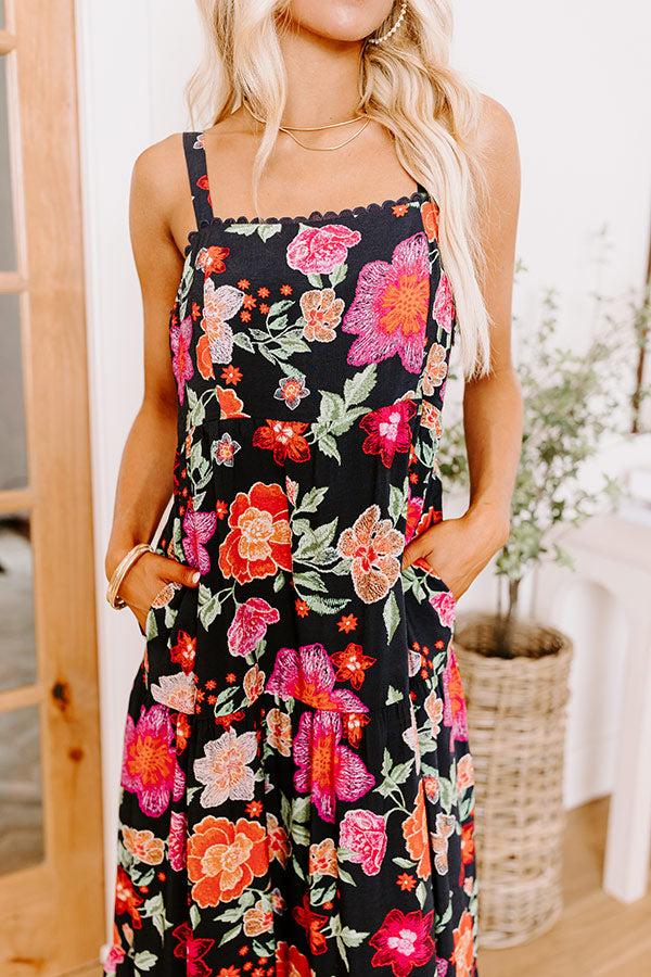 Impressions Fabulous Fiesta Floral Maxi Dress