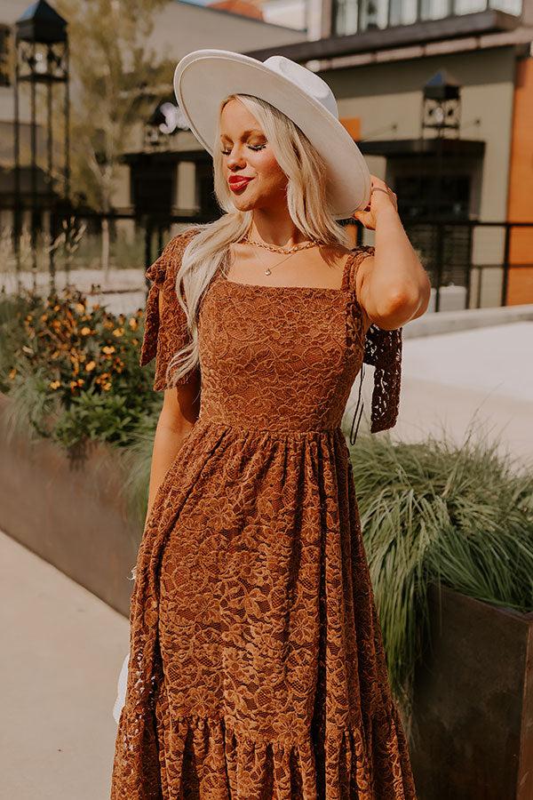 Impressions Fall Festival Lace Midi