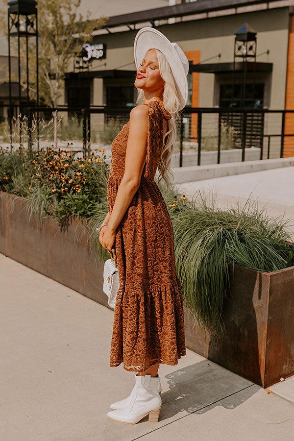 Impressions Fall Festival Lace Midi