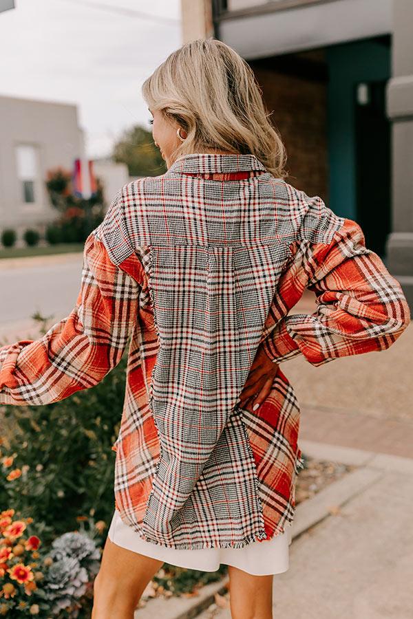 Impressions Fall Sunset Flannel Tunic