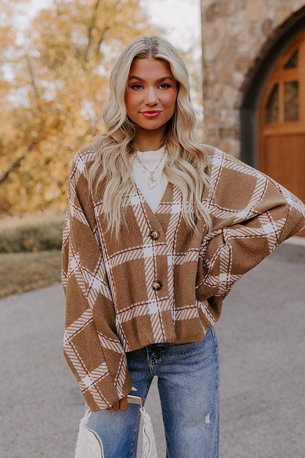 Impressions Falling For Fashion Plaid Jacket