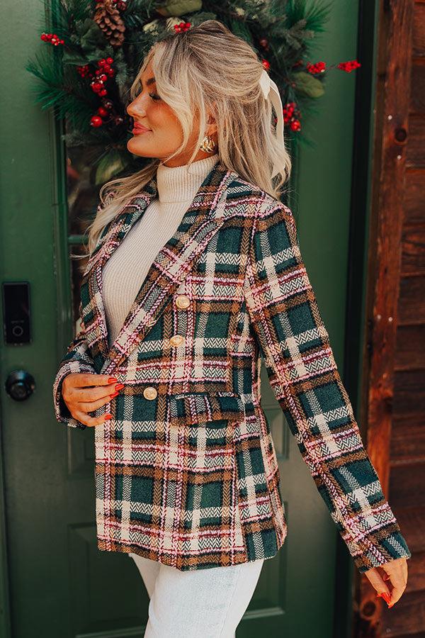 Impressions Favorable Day Tweed Blazer