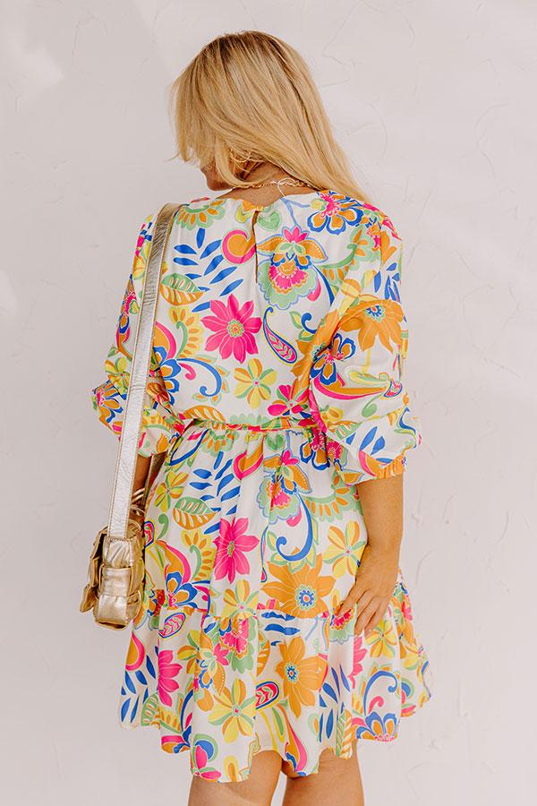 Impressions Favorite Adventure Floral Dress Curves