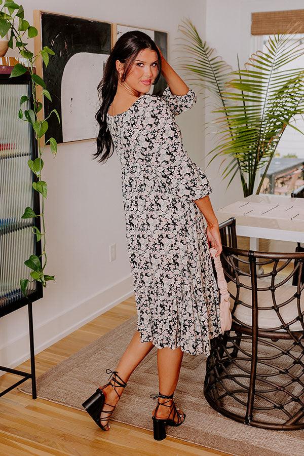 Impressions Feel The Beat Floral Midi