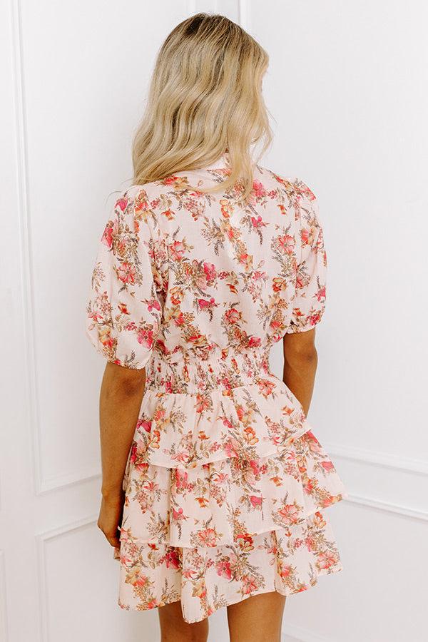 Impressions Feel The Romance Floral Mini Dress