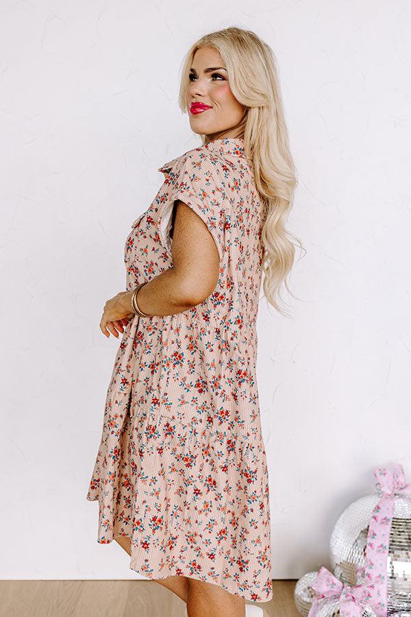 Impressions Feeling At Peace Corduroy Dress Curves