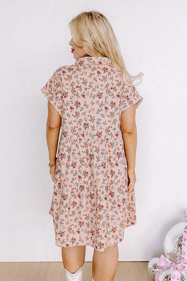 Impressions Feeling At Peace Corduroy Dress Curves