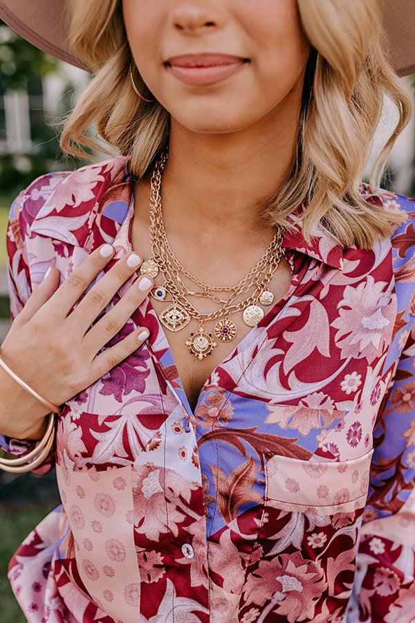 Impressions Feeling At Peace Layered Necklace