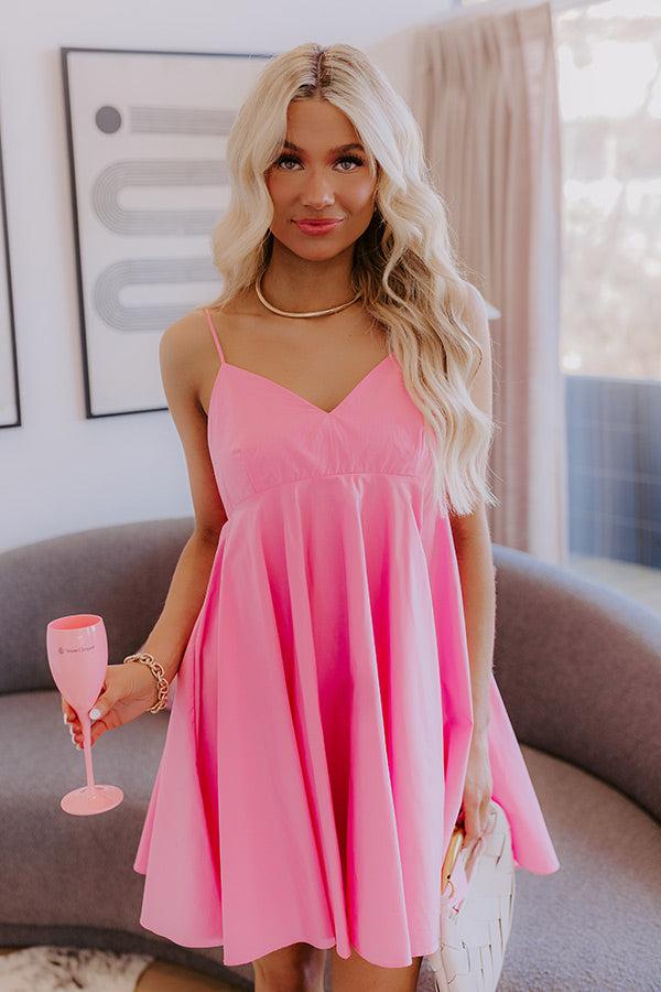 Impressions Feeling Bubbly Babydoll Mini Dress