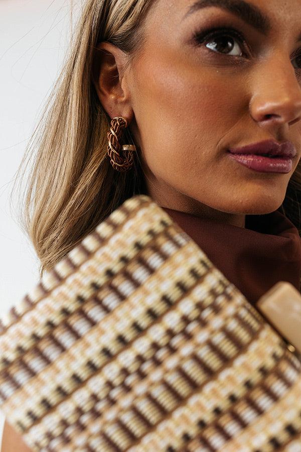 Impressions Feeling Confident Hoop Earrings