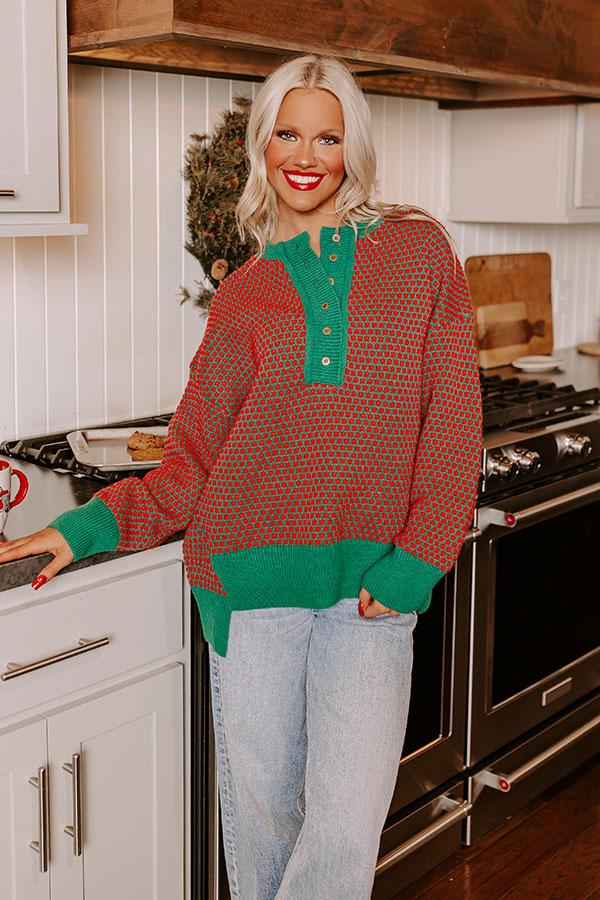 Impressions Feeling Festive Knit Sweater