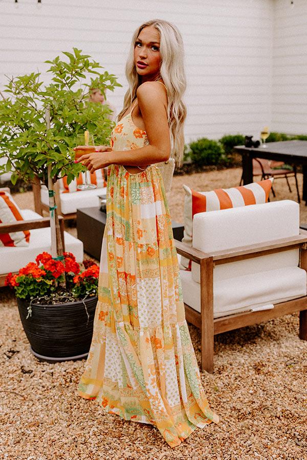 Impressions Festival Weather Cut Out Maxi