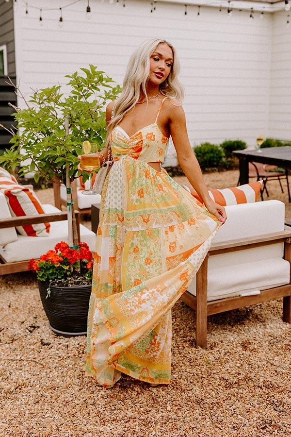 Impressions Festival Weather Cut Out Maxi