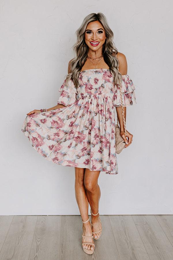 Impressions Field Of Dreams Smocked Dress