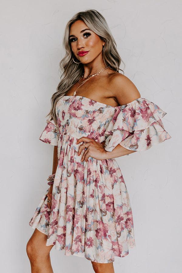 Impressions Field Of Dreams Smocked Dress