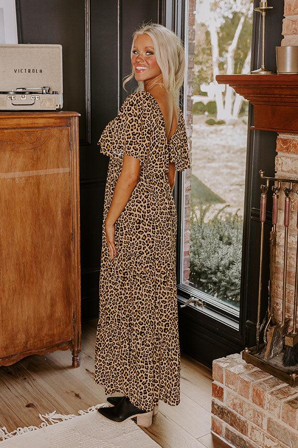 Impressions Fiercely In Love Leopard Maxi Dress