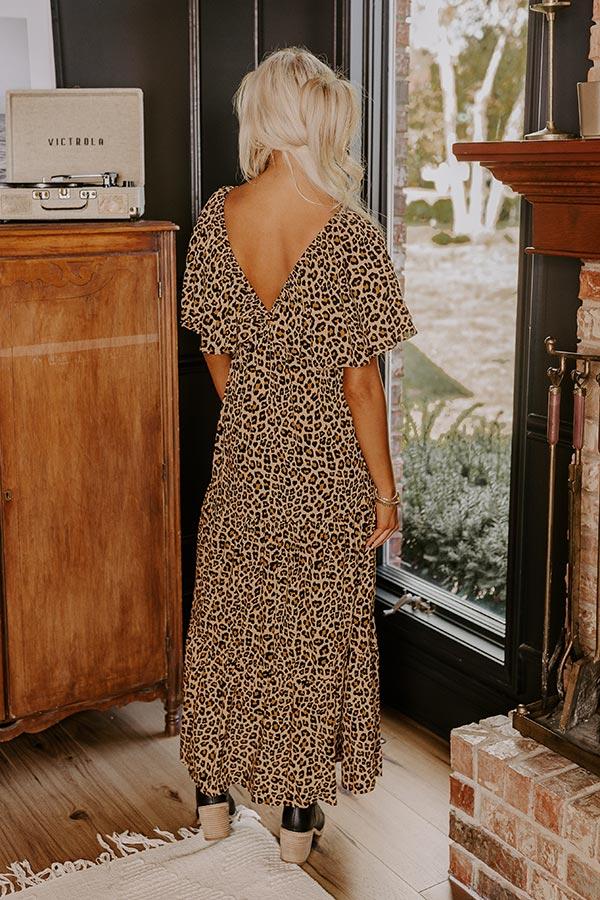 Impressions Fiercely In Love Leopard Maxi Dress