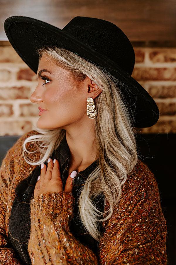 Impressions Figure Out Life Earrings