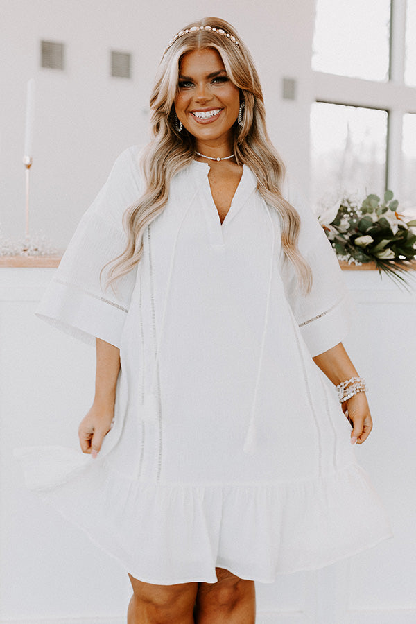 Impressions Finding Inner Peace Shift Dress Curves