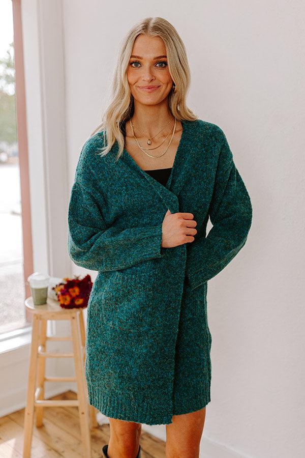 Impressions Fireplace Cozy Knit Cardigan