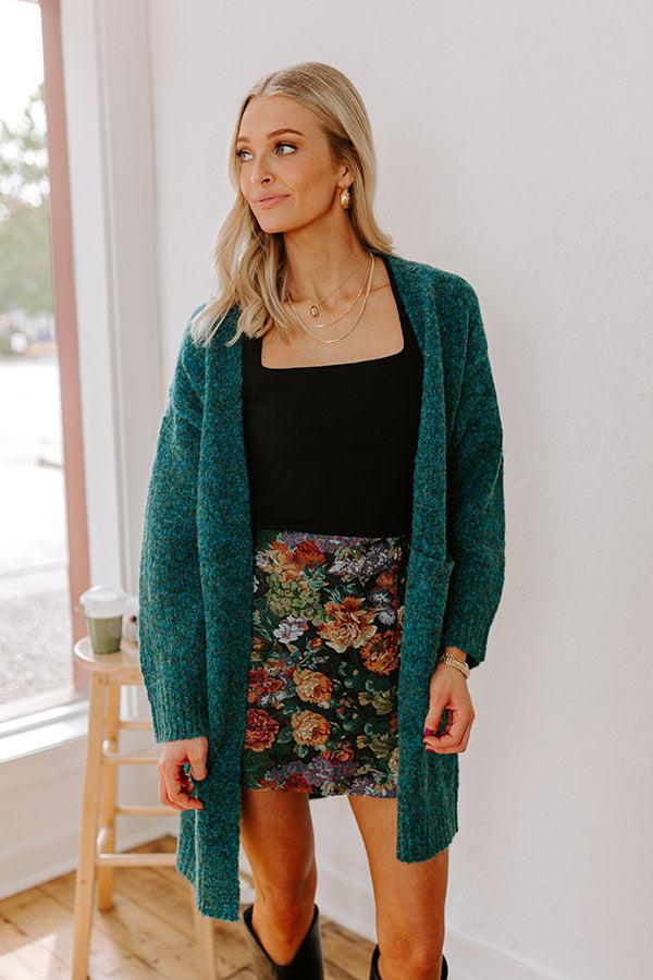 Impressions Fireplace Cozy Knit Cardigan