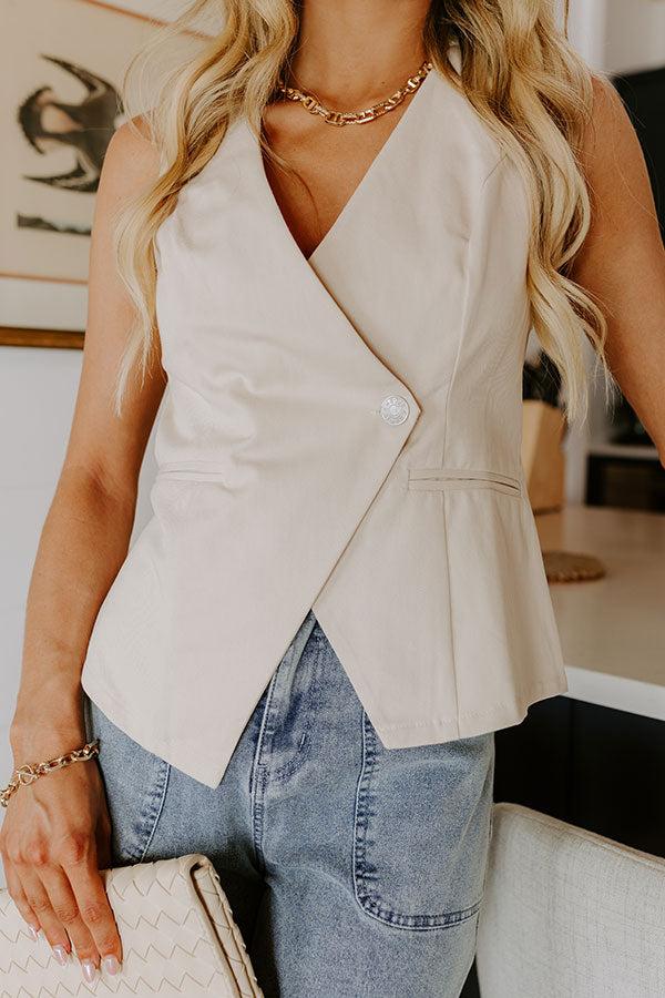 Impressions First Class Act Vest Top