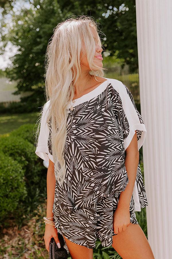 Impressions First Class Boarding Shift Top