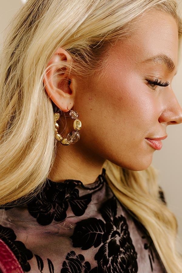 Impressions First Class Chic Hoop Earrings