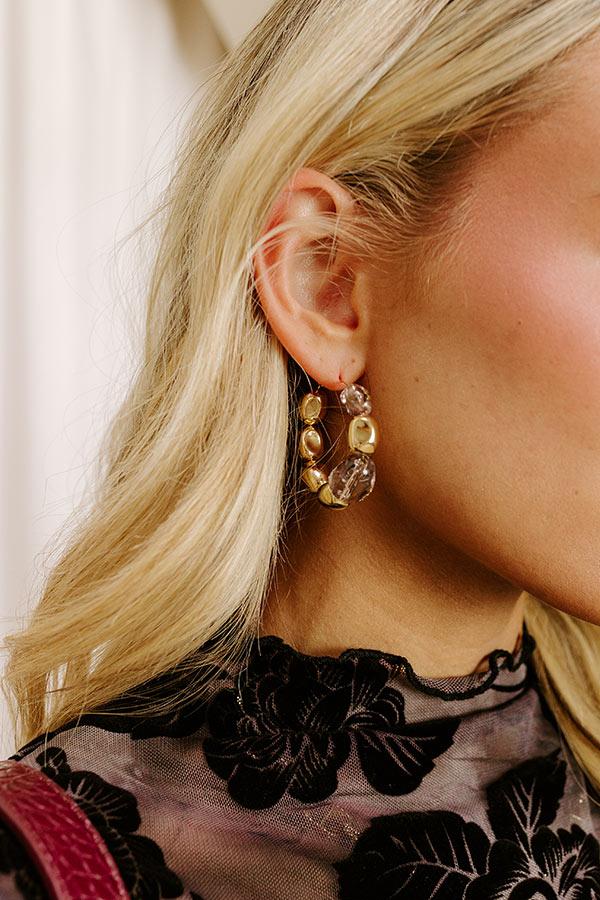 Impressions First Class Chic Hoop Earrings