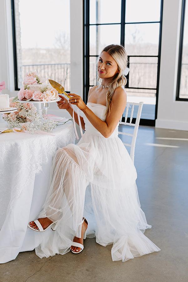 Impressions First Kiss Moment Tiered Maxi Dress