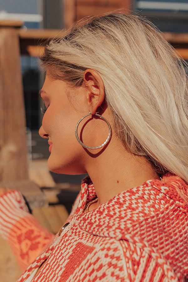 Impressions Flirty Nature Hoop Earrings