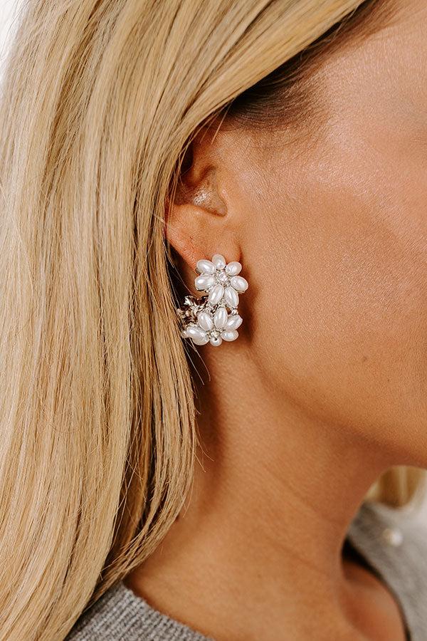 Impressions Floral Dreams Hoop Earrings