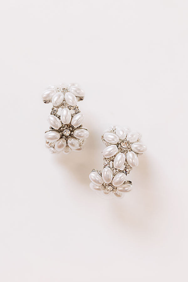 Impressions Floral Dreams Hoop Earrings