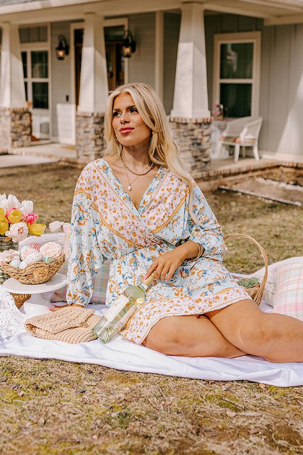 Impressions Flower Field Lane Dress Curves