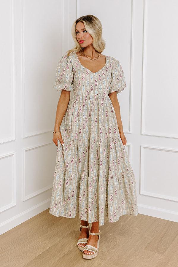Impressions Flower Patch Cutie Midi