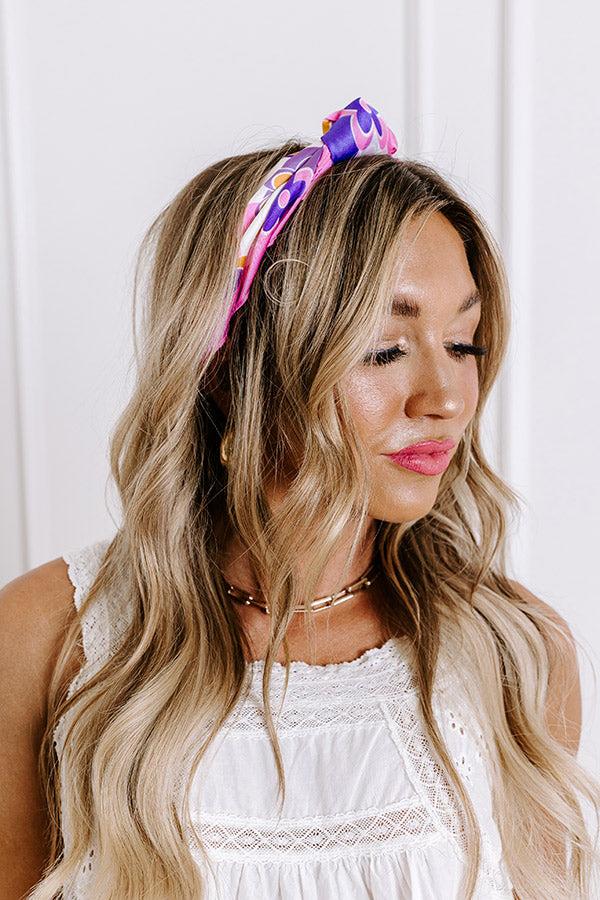 Impressions Flower Power Satin Scarf