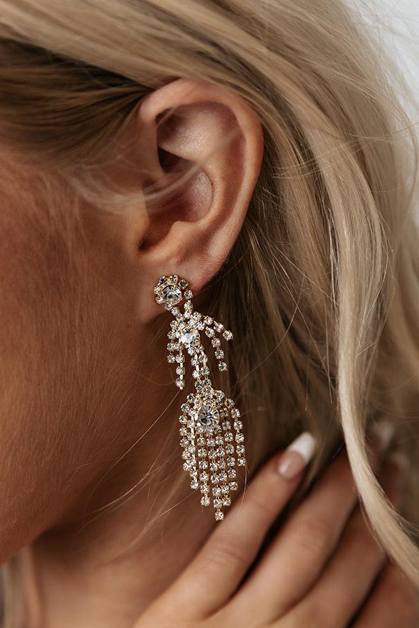 Impressions Flowing Champagne Earrings