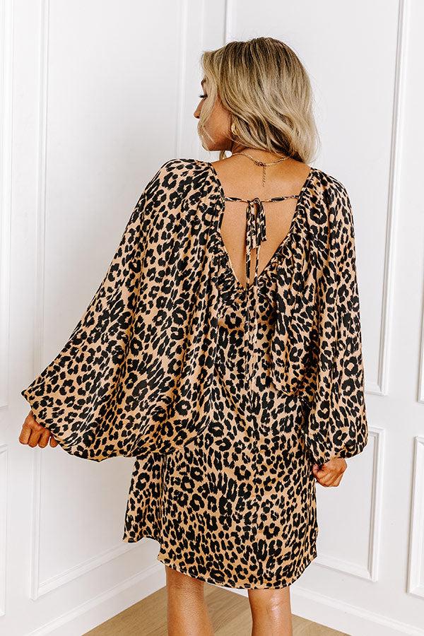 Impressions For The Love Of Leopard Mini Dress