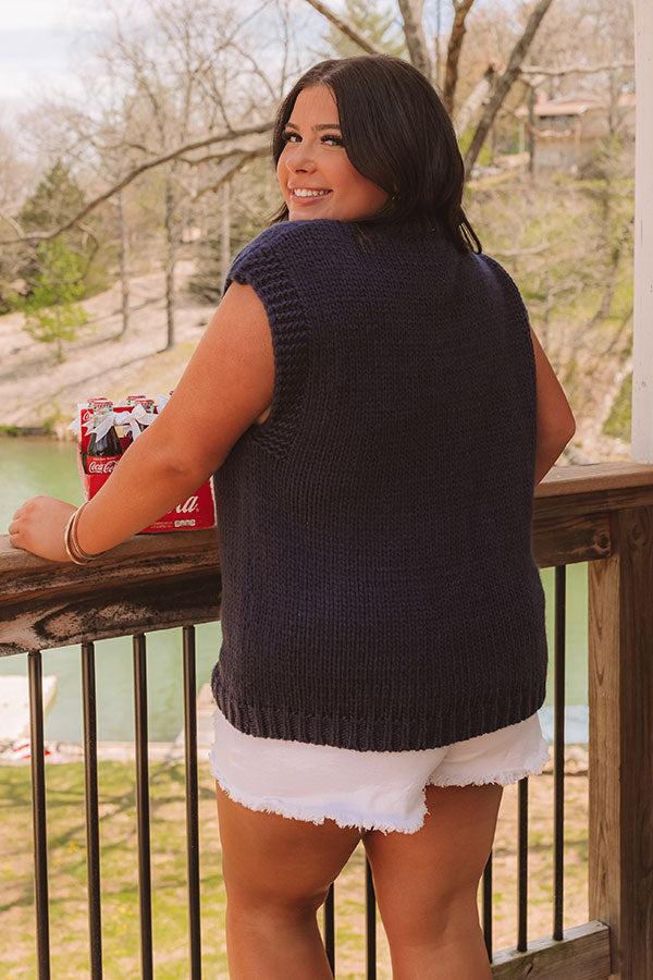 Impressions Freedom Flair Knit Top Curves