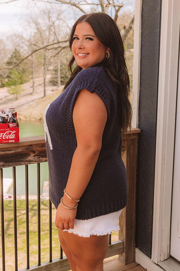 Impressions Freedom Flair Knit Top Curves