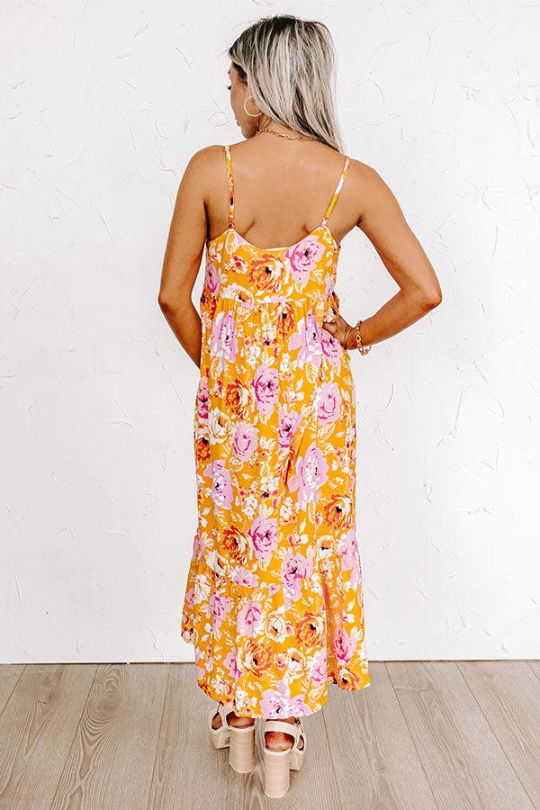 Impressions Friendly Smiles Floral Midi