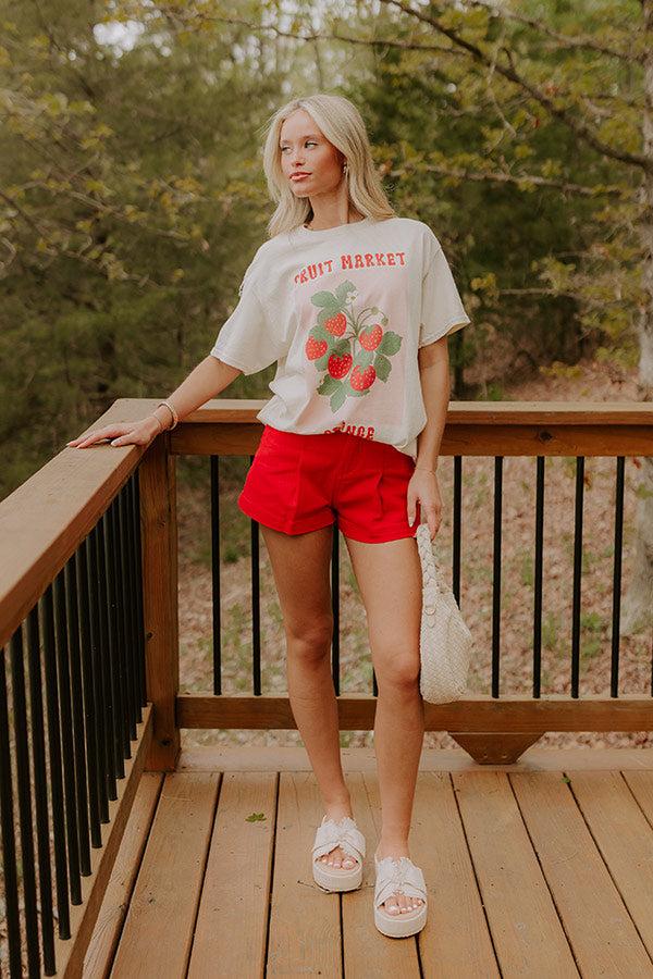 Impressions Fruit Market Vintage Graphic Tee