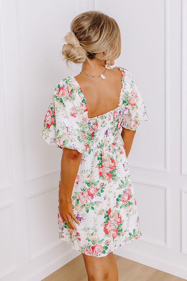 Impressions Garden Bliss Eyelet Mini Dress