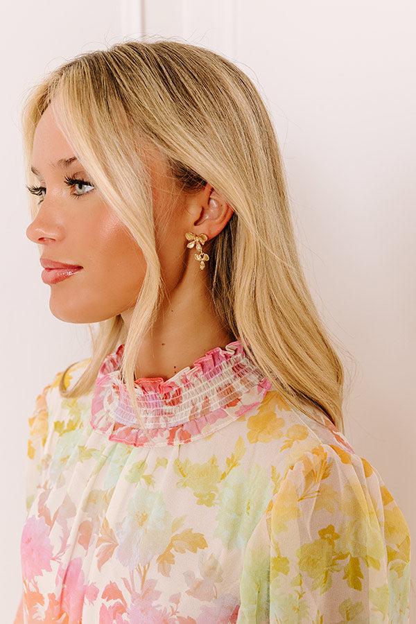 Impressions Garden Dreams Drop Earrings