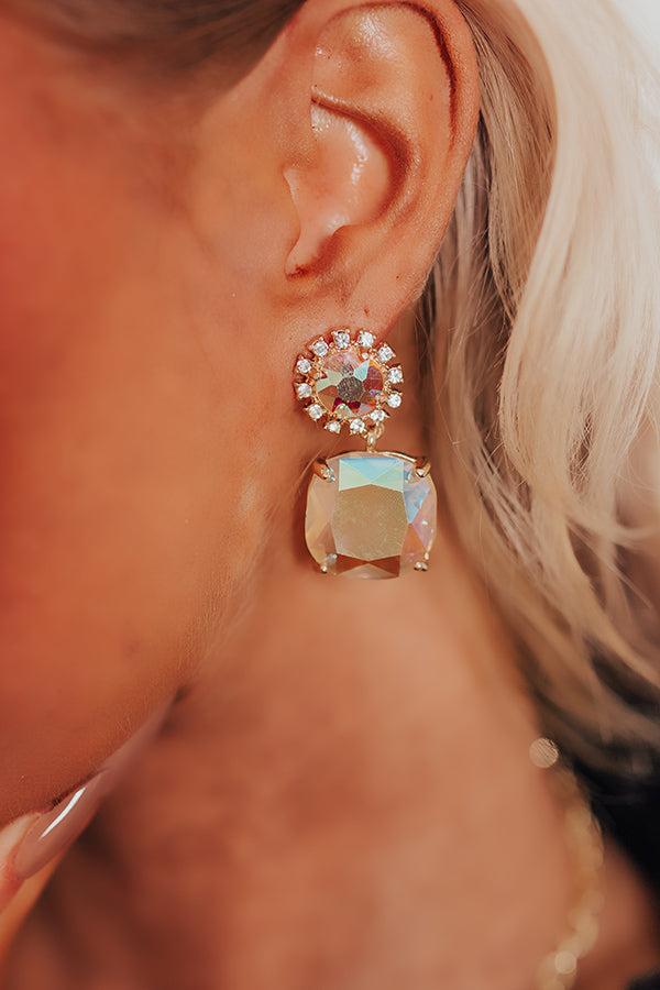 Impressions Glamour Girl Earrings In Champagne