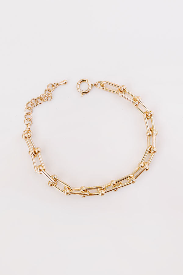 Impressions Glamour Girl Link Bracelet