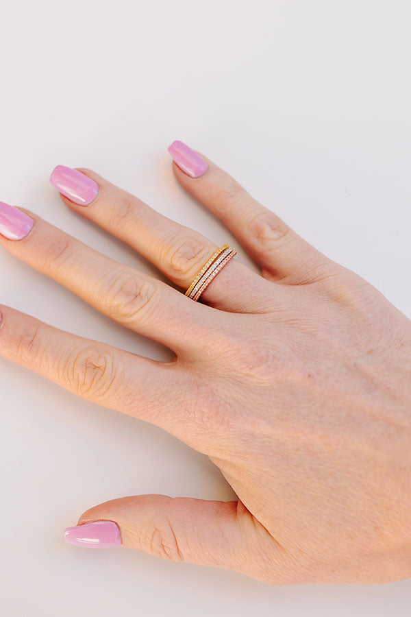 Impressions Glamour Girl Ring Set