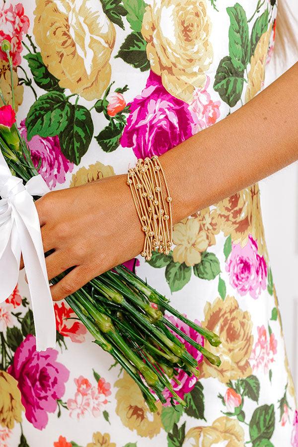 Impressions Golden Hour Stretch Bracelet Set