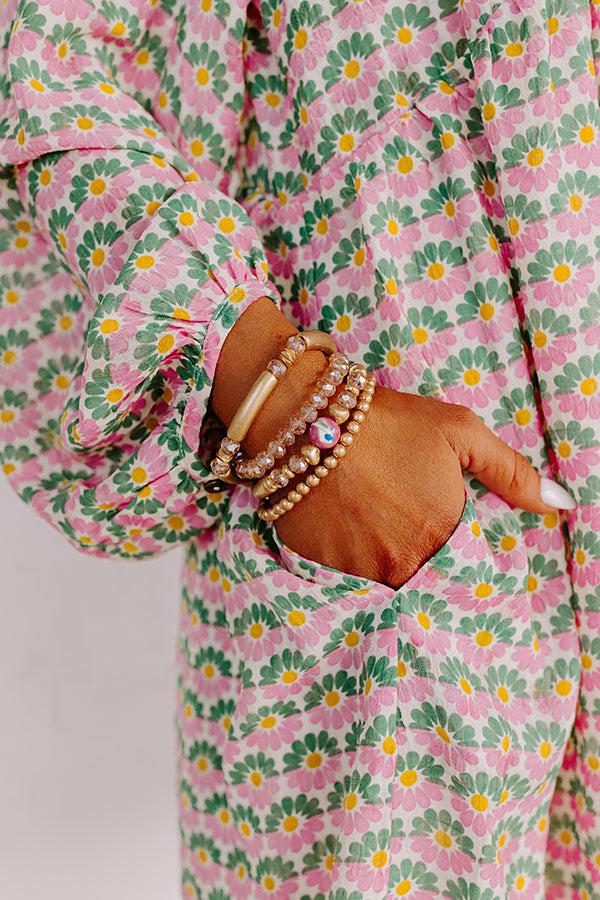 Impressions Gorgeous Coast Bracelet Set In Purple